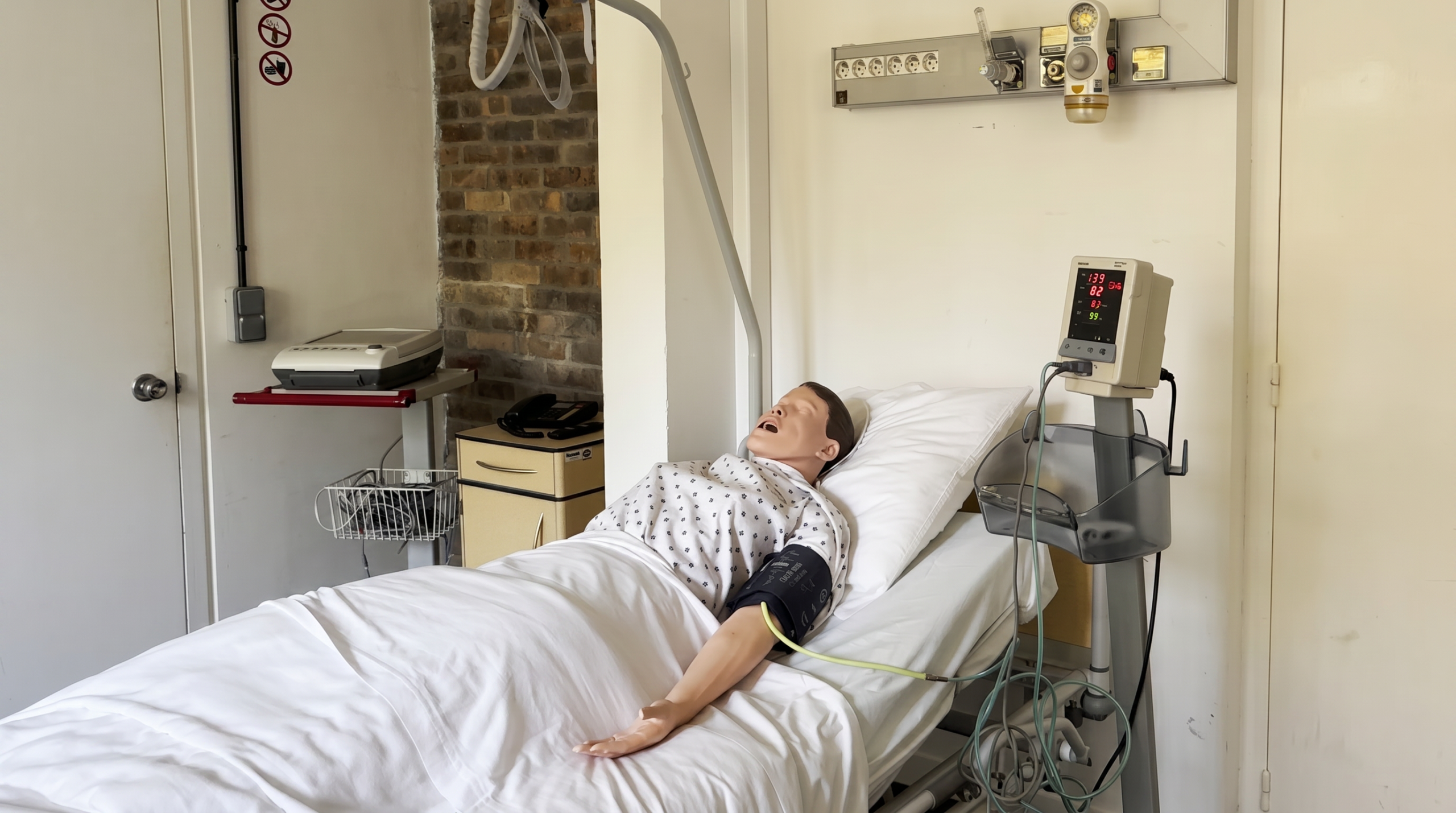 Salle de simulation clinique — Institut Caroline Malvesin